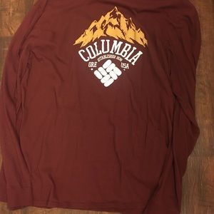 Long sleeve Columbia shirt